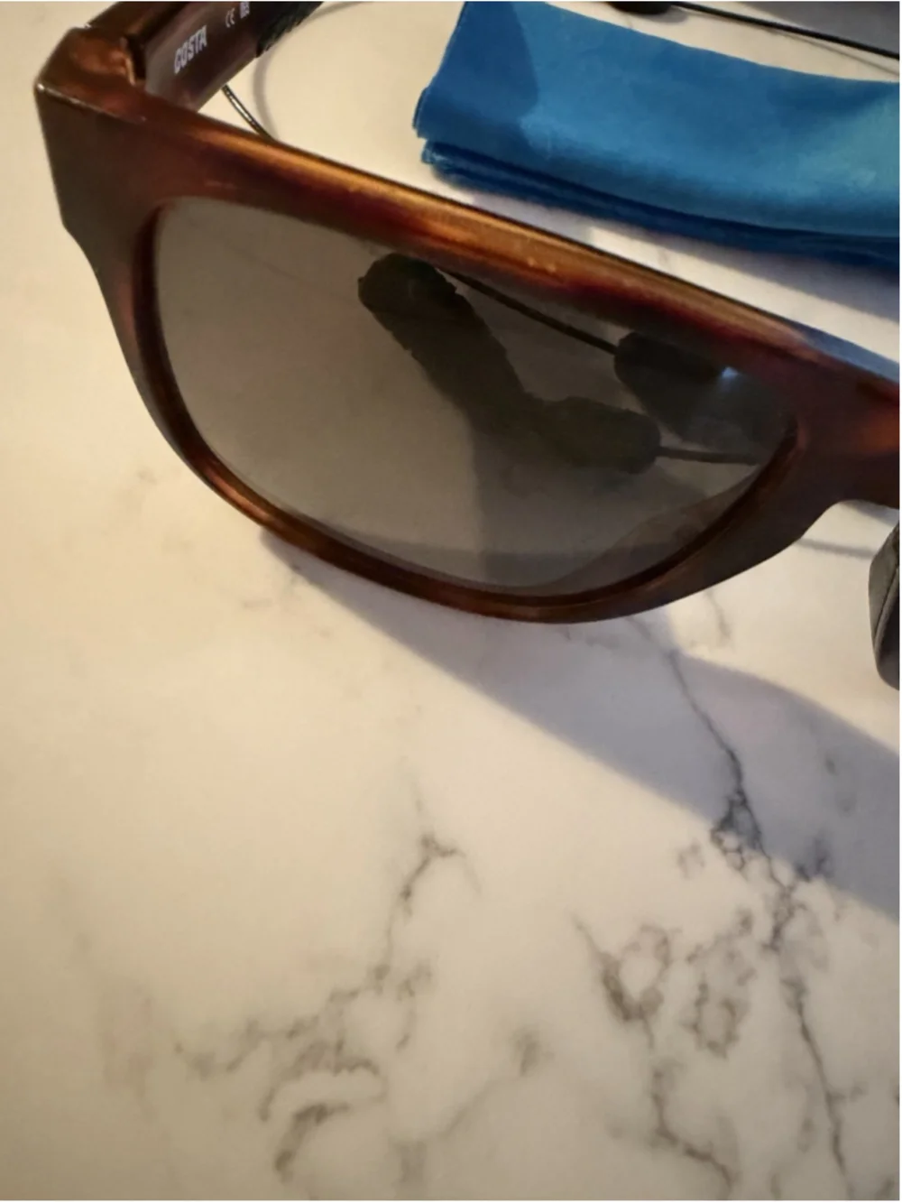 Costa Del Mar Sunglasses Spearo SPO 191 Brown Tortoise Square